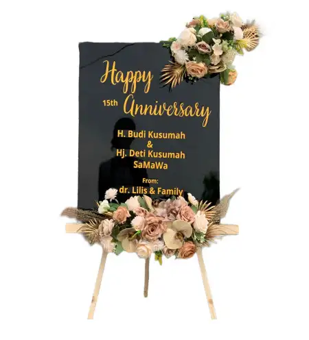 Papan Bunga Akrilik Grand Wisata