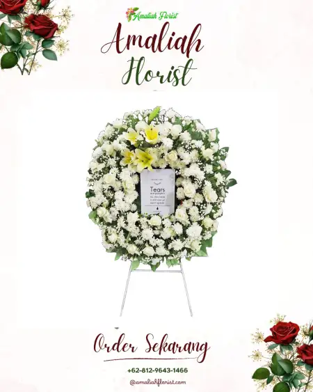 Krans Bunga Duka Grand Wisata