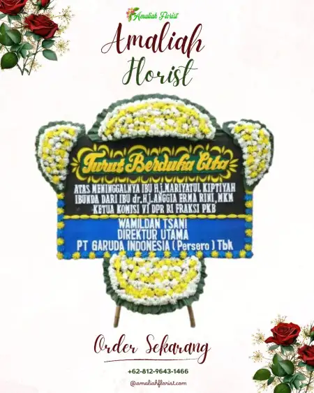 Papan Bunga Duka Grand Wisata